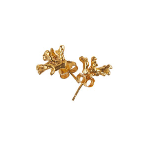 Corallia Daktylos Earrings - Gold Plated Brass
