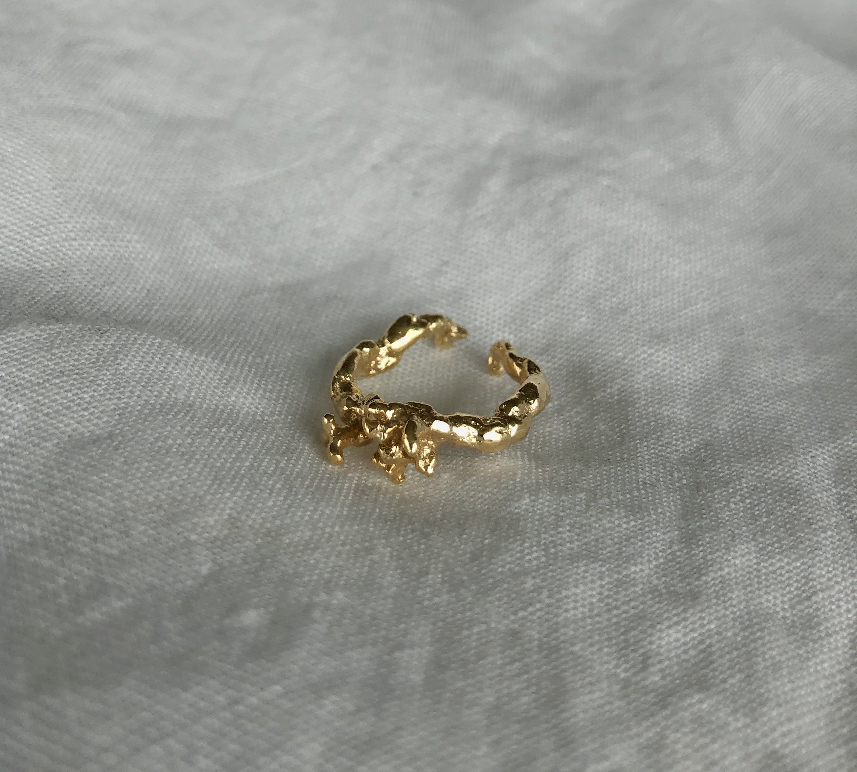 Corallia Psammos Ring - Gold Vermeil Recycled Silver