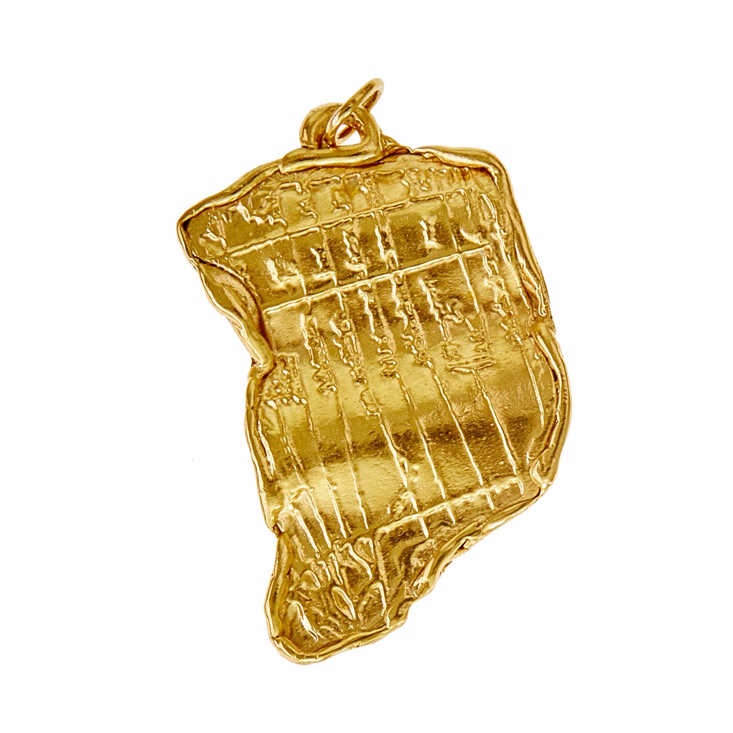 Navigatio Singapore Charm - Gold Plated Brass
